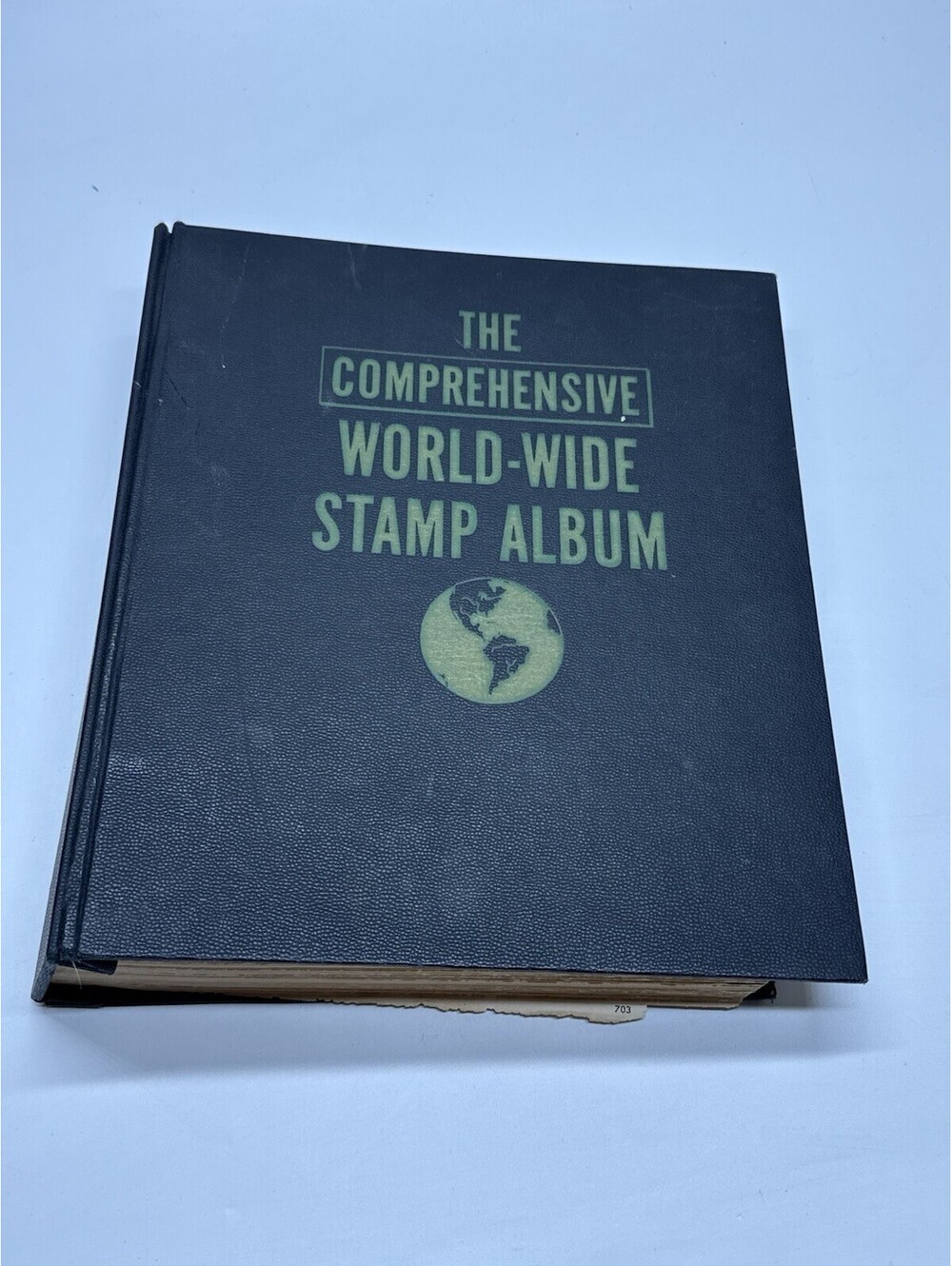 Vintage 1950s-60s Minkus Comprehensive World-Wide Stamp Album Empty